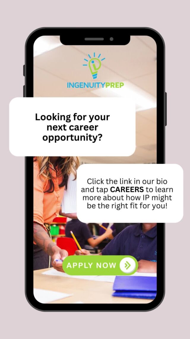 Ingenuity Prep – prepares students to succeed in college and beyond as  impactful civic leaders